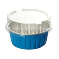 Colored Round Aluminium Foil Container for Cake baking